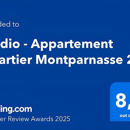 Studio - Appartement Quartier Montparnasse 2 Free Netflix Paris Bagian luar foto