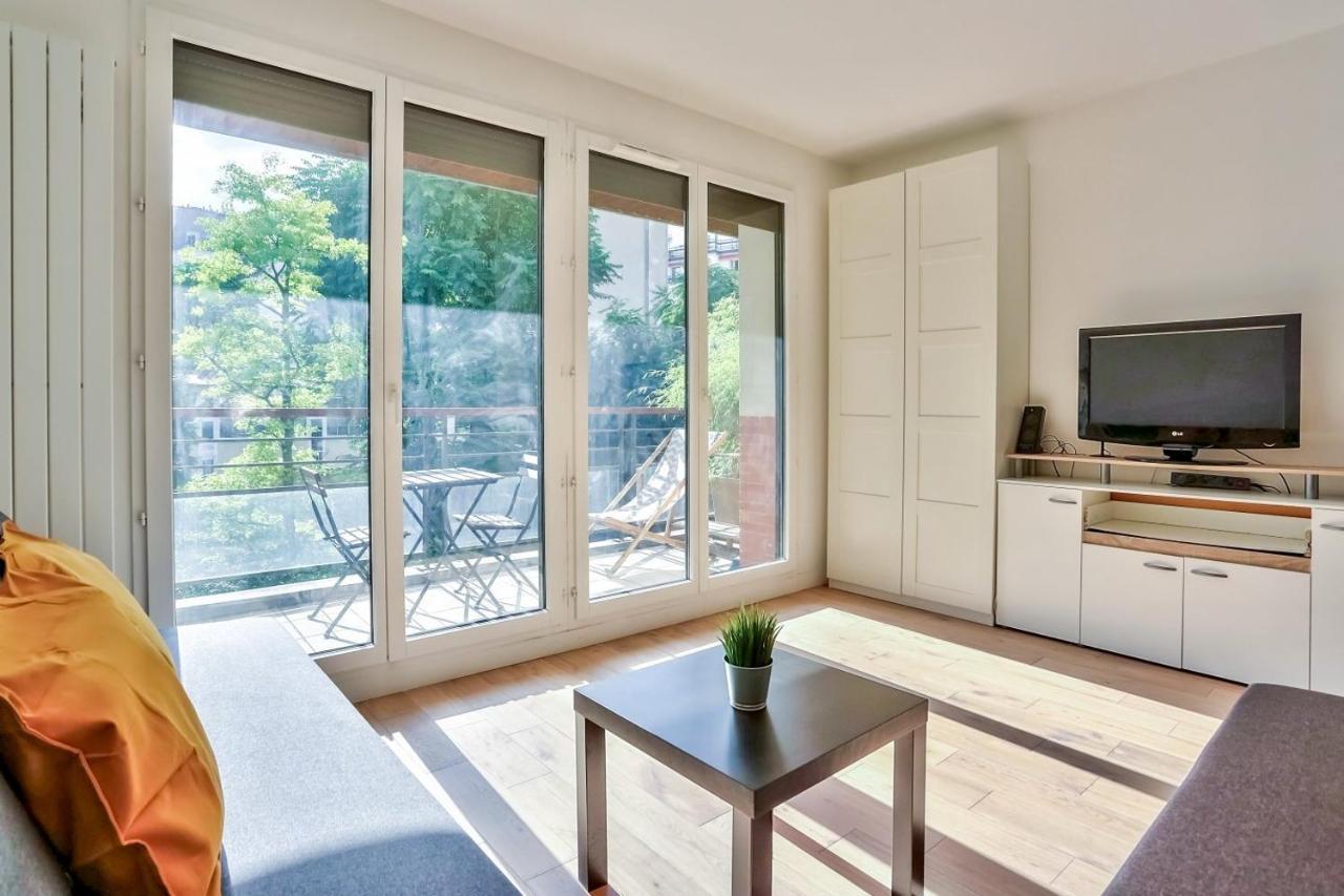 Studio - Appartement Quartier Montparnasse 2 Free Netflix Paris Bagian luar foto