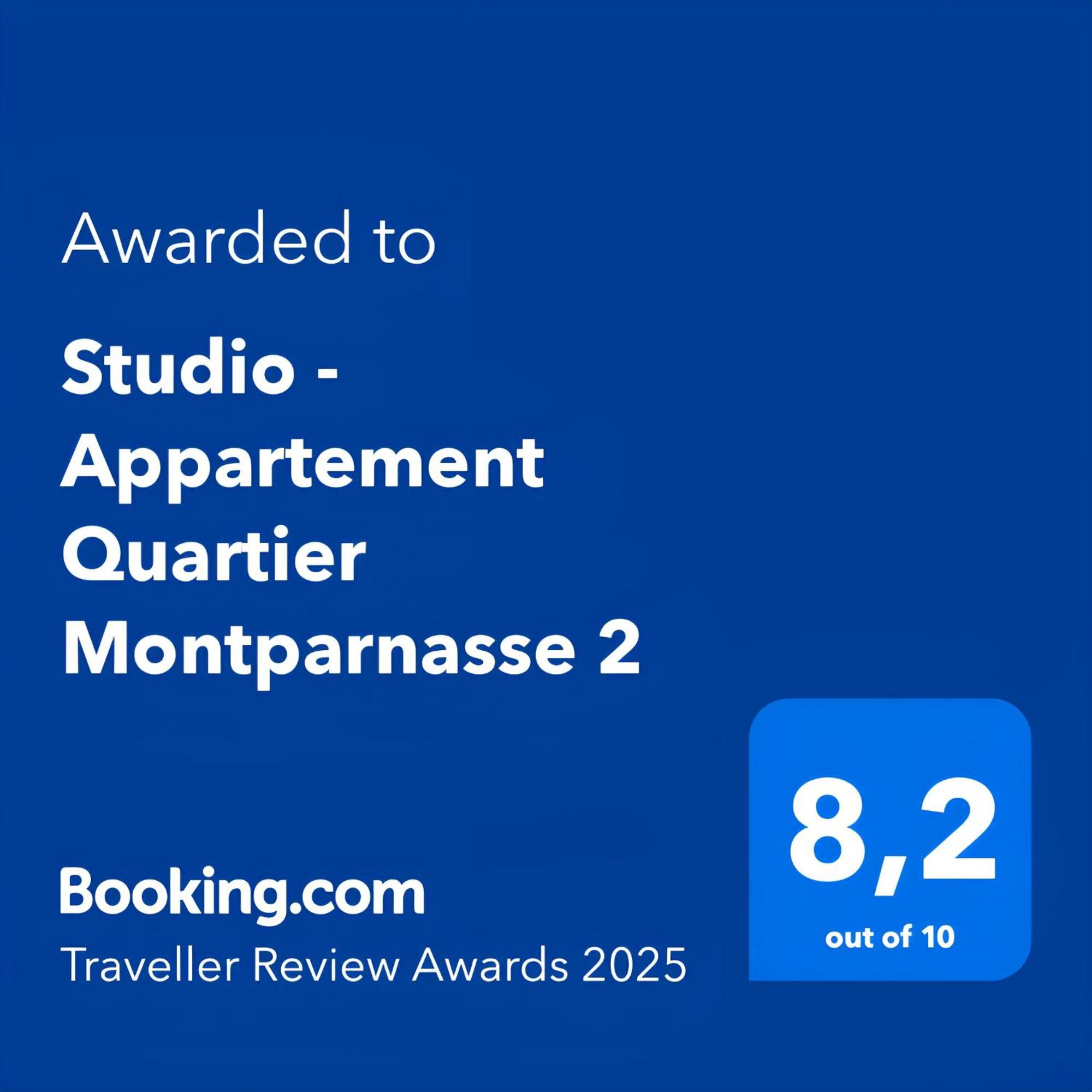 Studio - Appartement Quartier Montparnasse 2 Free Netflix Paris Bagian luar foto